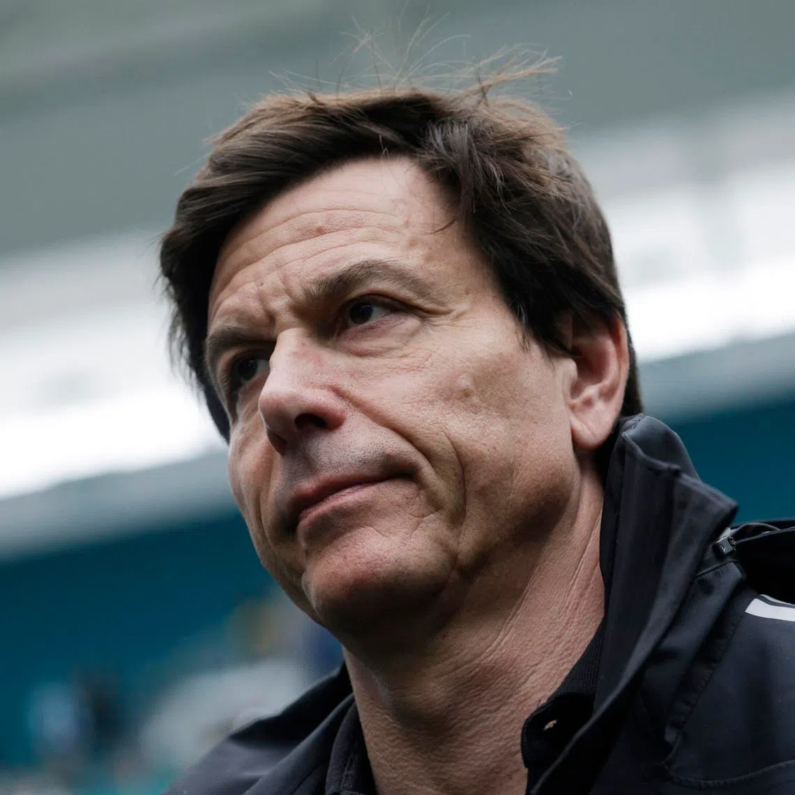 Formula One F1 - Miami Grand Prix - Miami International Autodrome, Miami, Florida, United States - May 3, 2026 Mercedes team principal Toto Wolff in the paddock ahead of the grand prix REUTERS/Brian Snyder