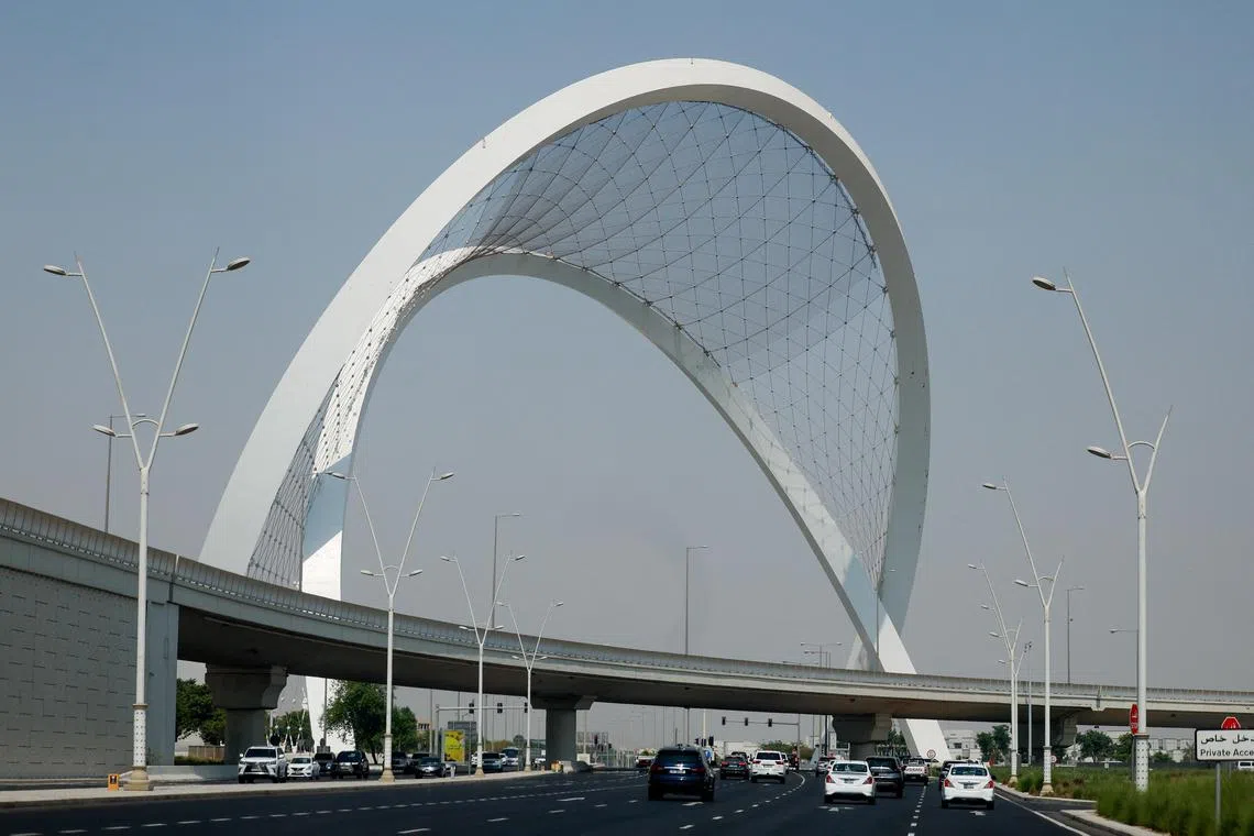 Most schools and businesses opened as usual in Doha a day after an Israeli air strike that targeted Hamas leaders.