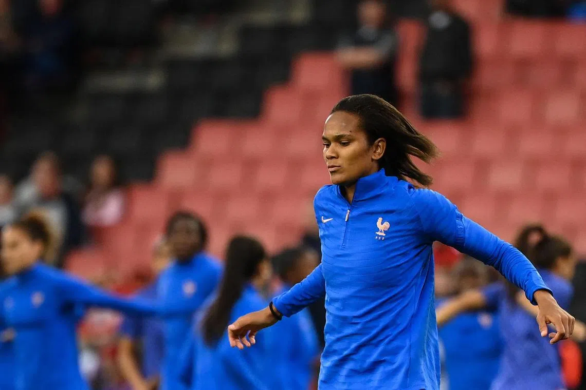 France captain Wendie Renard, seen here at Euro 2022, had had said in February 2023 she would not play at the World Cup if Corrine Diacre remained in charge.