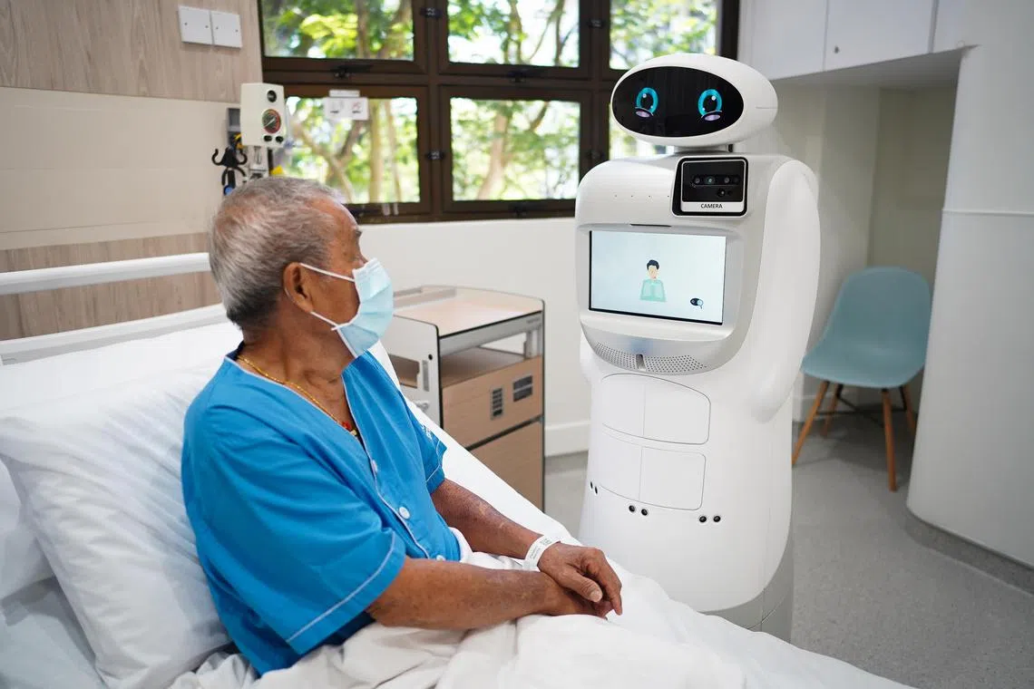 AI can help address challenges relating to ageing as Singapore’s population greys, from supporting caregivers to boosting telemedicine, say the writers.