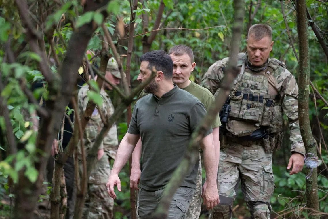 Ukrainian President Volodymyr Zelensky said his country is ready to work with US President Donald Trump for real and lasting peace.