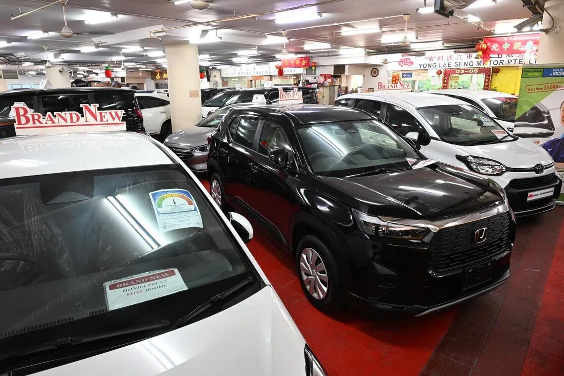 Located in the Ubi industrial area near Paya Lebar Air Base, the Automobile Megamart complex is Singapore’s largest dedicated used-car centre with 121 showrooms and offices.