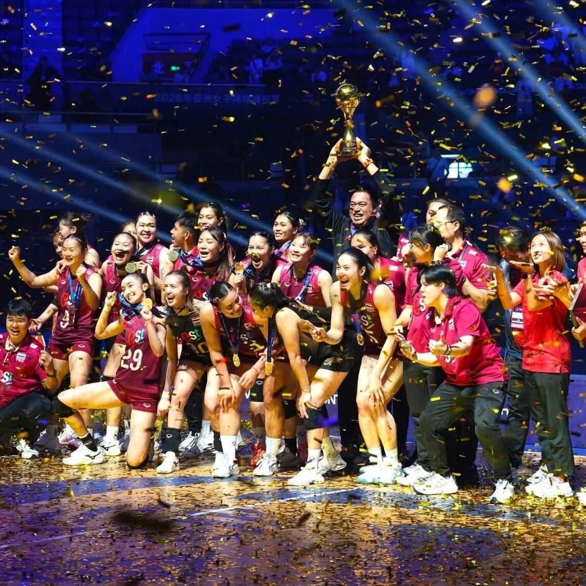 Thailand’s 3-2 victory over China delivered a direct qualification for the Los Angeles 2028 Olympic Games.