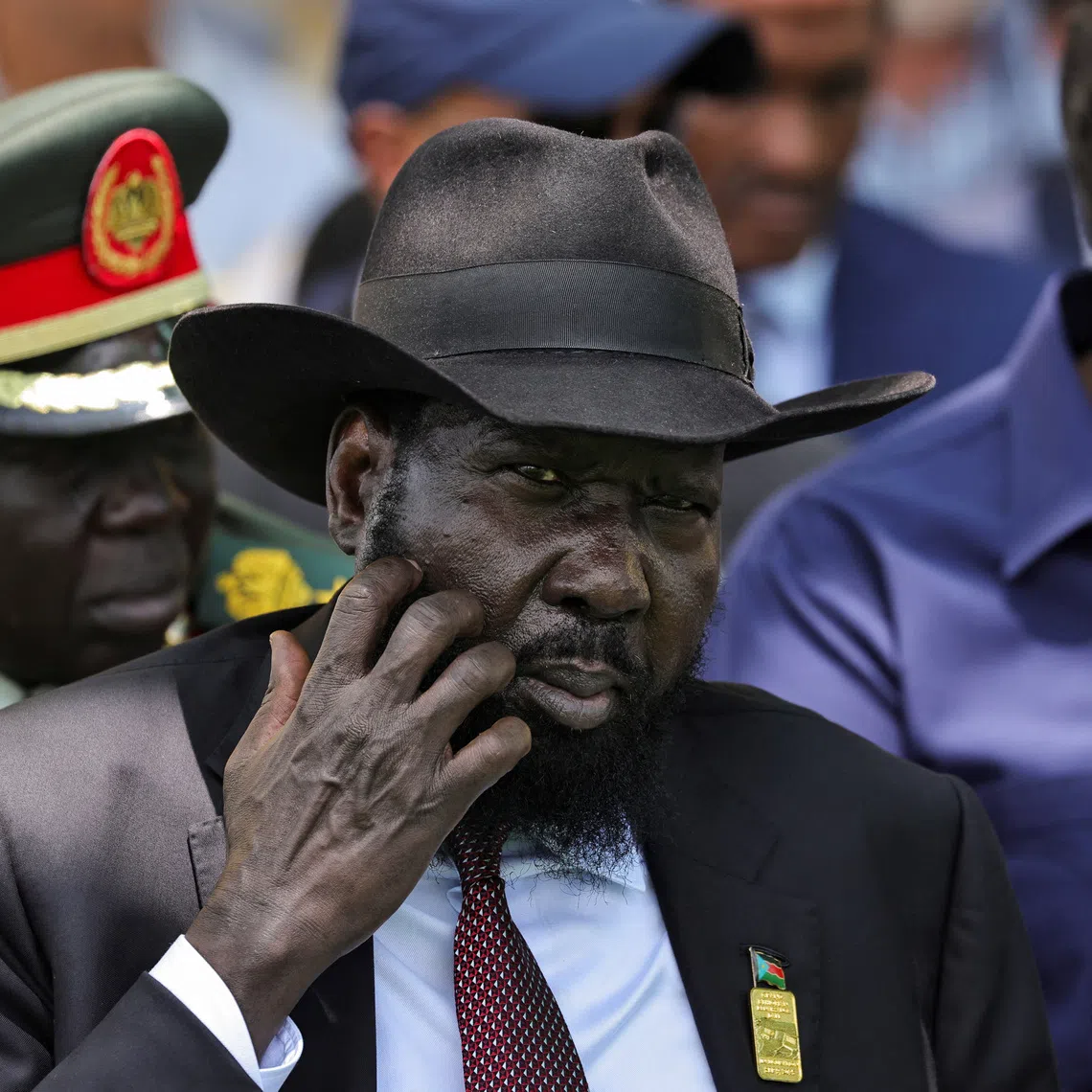 President of South Sudan, Salva Kiir Mayardit attends the inauguration of the Grand Ethiopian Renaissance Dam (GERD) built along the Blue Nile in Guba, Benishangul-Gumuz region, Ethiopia, September 9, 2025. REUTERS/ Tiksa Negeri