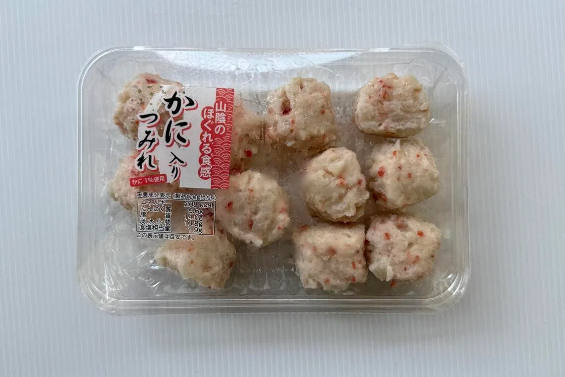 Bolas de caranguejo Zairyo.