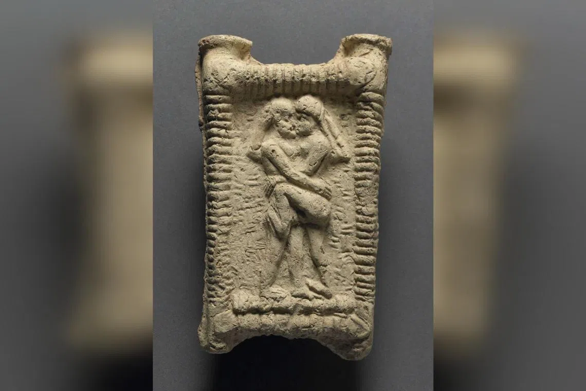 Lip kissing was documented in the ancient Middle East from at least 2500 BCE.