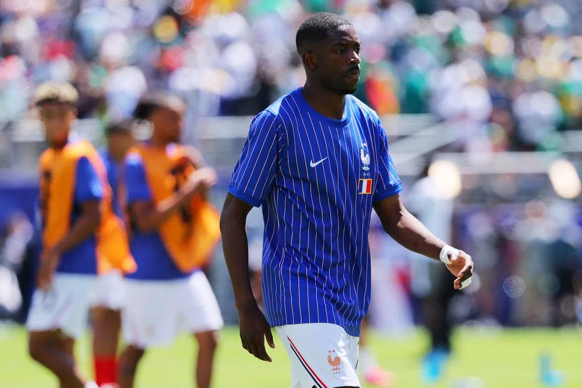 Ballon d'Or winner Dembele still searching for a home in France team