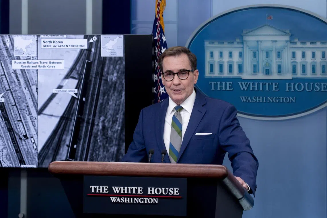 White House national security spokesman John Kirby said
the US designated Russia’s Wagner group as a “transnational criminal organisation”, piling pressure on the private Russian army fighting in Ukraine.