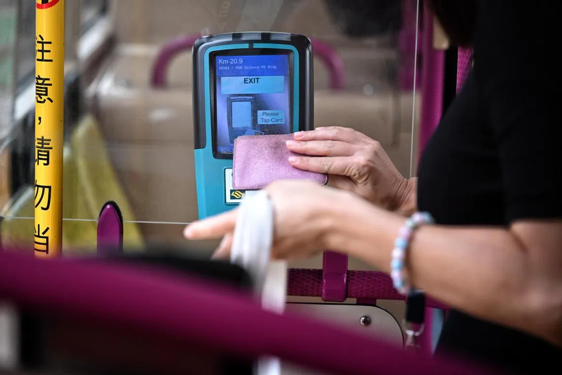 LTA said it is technically possible for fare gates and bus card readers to display fare information, but this will take a few seconds and slow down the entry and exit of passengers.