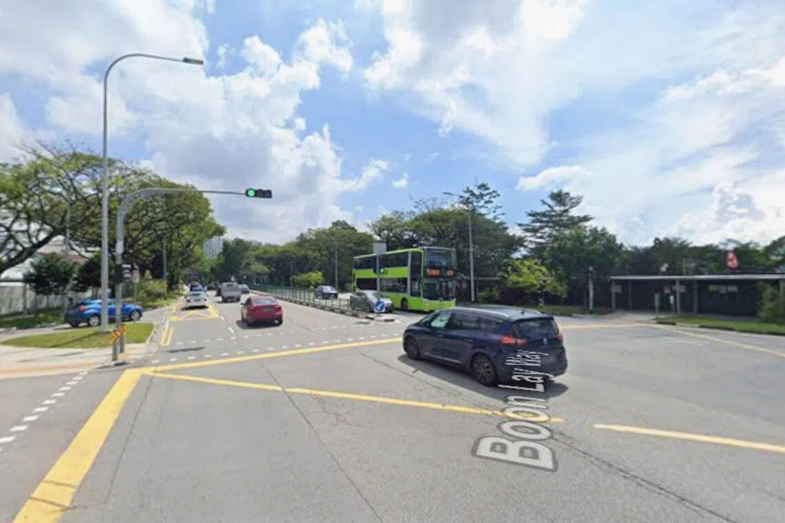 The accident happened at the junction of Boon Lay Way and Jurong West Street 64 at around 6.40am on Oct 9.