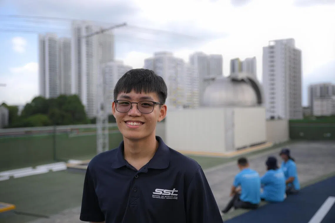 Alumnus Gavriel Chia said he had been waiting for facilities like these since he was in Secondary 1.