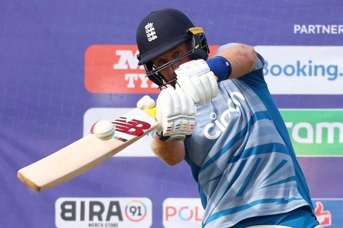 Cricket - ICC Cricket World Cup 2023 - England Practice - Maharashtra Cricket Association Stadium, Pune, India - November 7, 2023 England's Joe Root during practice REUTERS/Andrew Boyers