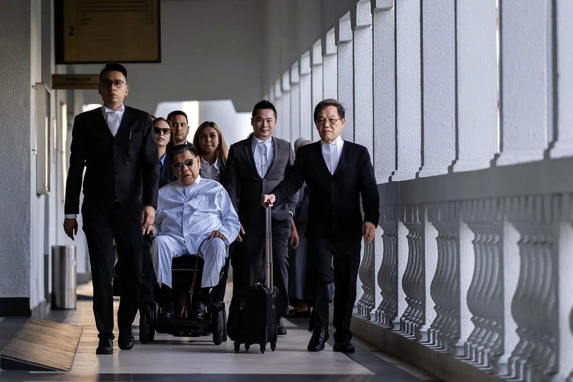 Maju Holdings director Abu Sahid Mohamed was charged on Sept 8 with four counts of criminal breach of trust.