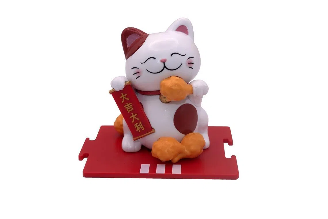 KFC’s Huat Paws Lucky Drumsticks design. 