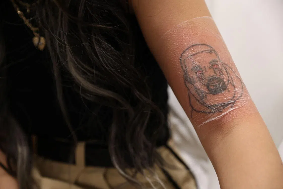 Ms Kimberley Westgarth says she was so disgusted by Kanye West's recent anti-Semitic comments that she is getting rid of her tattoo of him. 