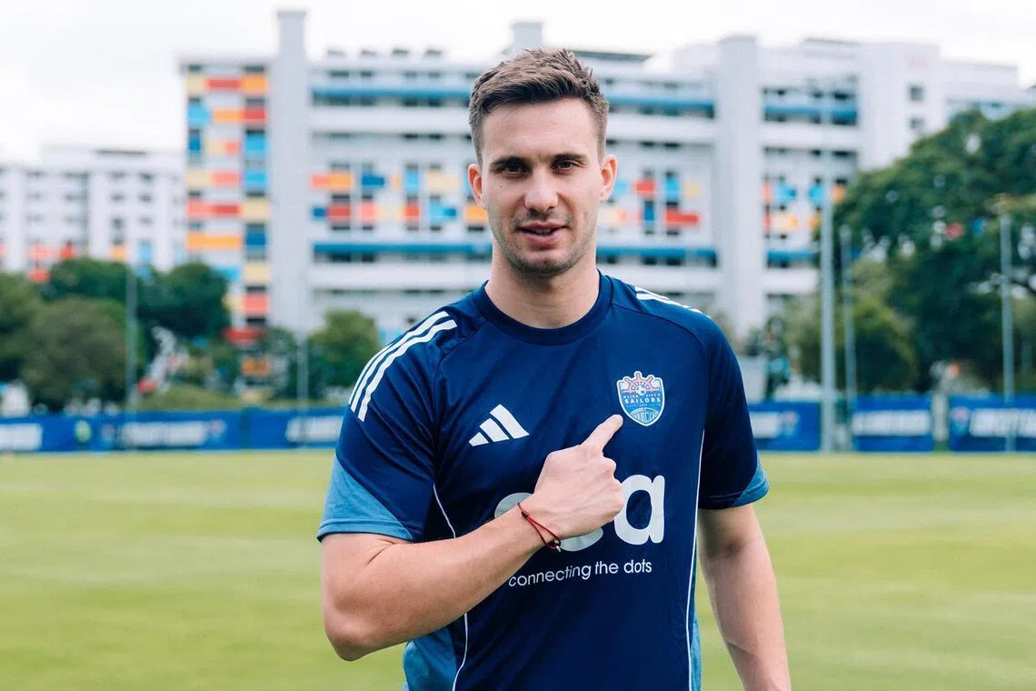 Serb winger Luka Adzic hopes to make an instant impact in the Singapore Cup final on his Lion City Sailors debut after joining from Bangkok United to replace Maxime Lestienne.
