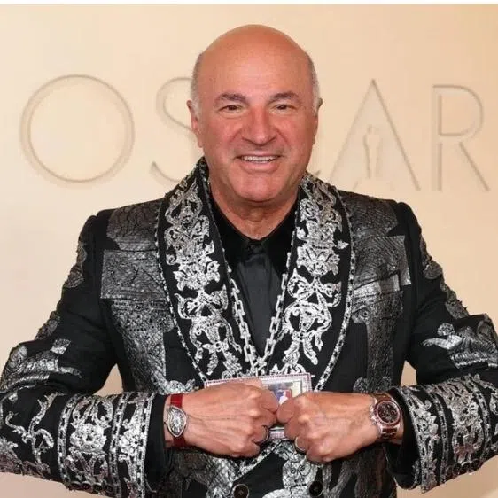(Clockwise from top left) Kevin O'Leary, Zendaya, Robert Pattinson, Pedro Pascal and Amy Madigan at the Oscars on March 15.