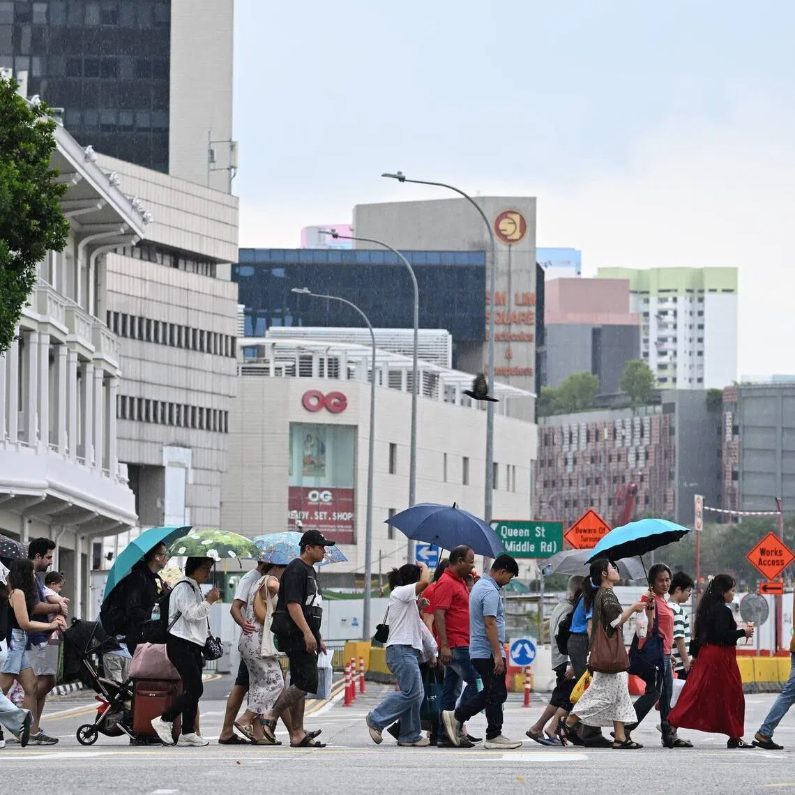 Air quality in Singapore has remained relatively healthy on Oct 26.