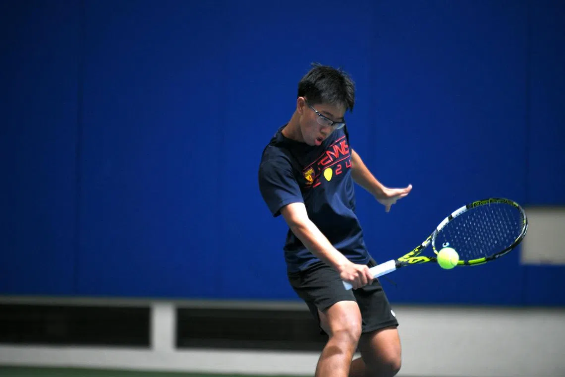 ACS(I) captain Dylan Chan fought for two hours and 38 minutes against SJI team captain Justin Lie, who retired with severe cramp.