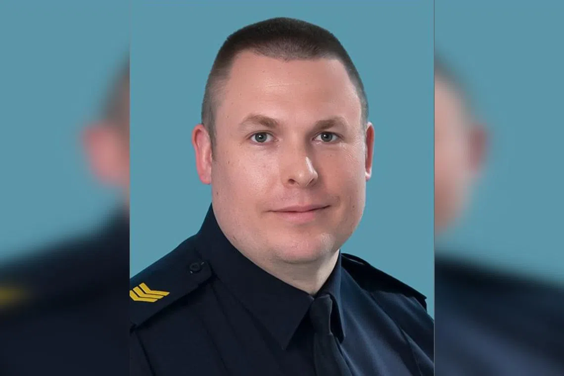Sergeant Eric Mueller was killed in the line of duty.