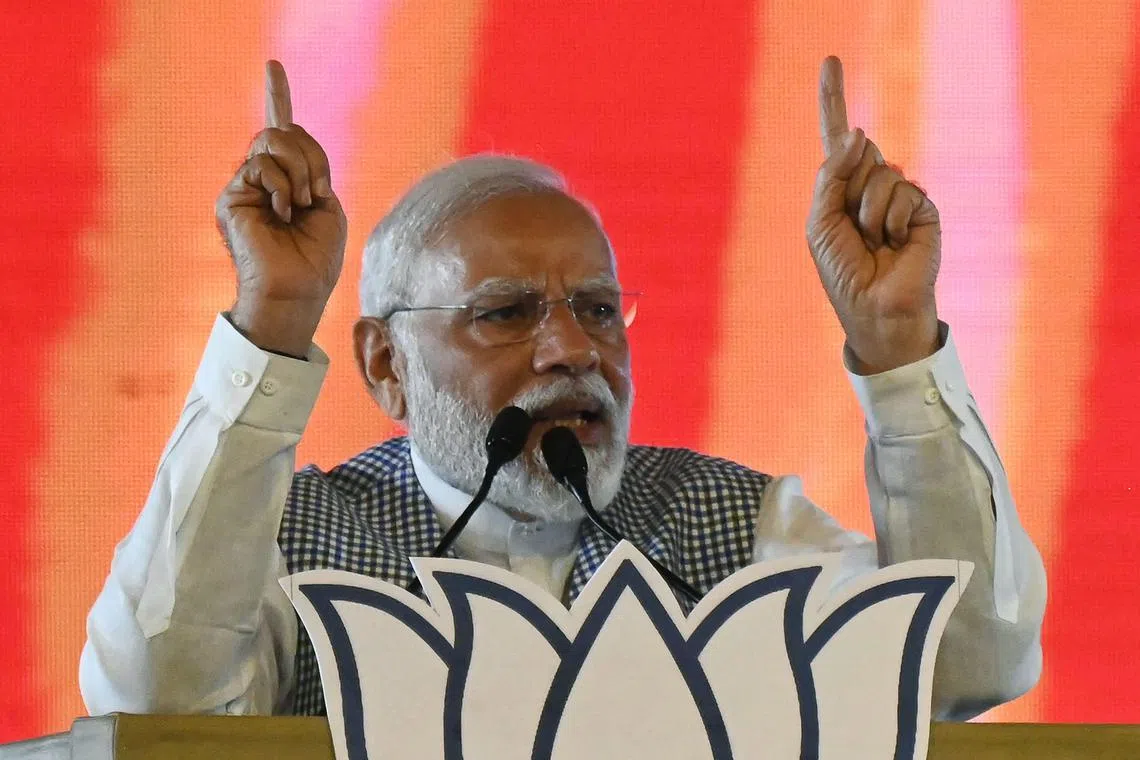 The song features speeches by Mr Modi expounding the benefits of millet, his favourite grain.