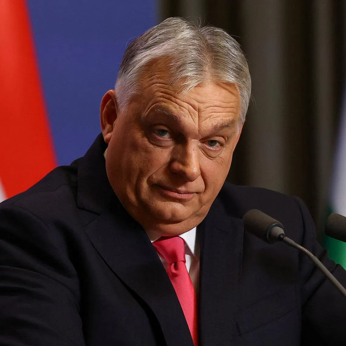 Hungarian Prime Minister Viktor Orban holds an international press conference in Budapest, Hungary, January 5, 2026. REUTERS/Bernadett Szabo