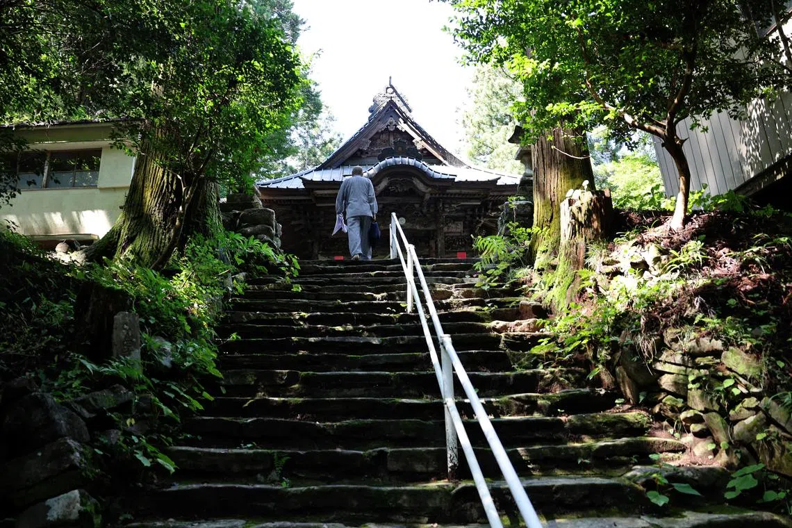 A surge in religious properties coming up for sale has Japanese authorities worried that prospective buyers are not interested in them for heavenly purposes.
