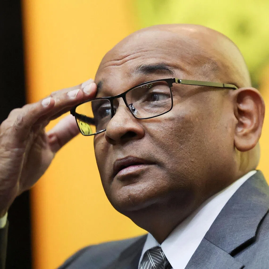 General secretary of the Asian Football Confederation, Windsor John, attending a press conference regarding an audit of the Football Association of Malaysia (FAM) and the U.S.-Israeli conflict with Iran, at Petaling Jaya, Malaysia, on  March 16, 2026.