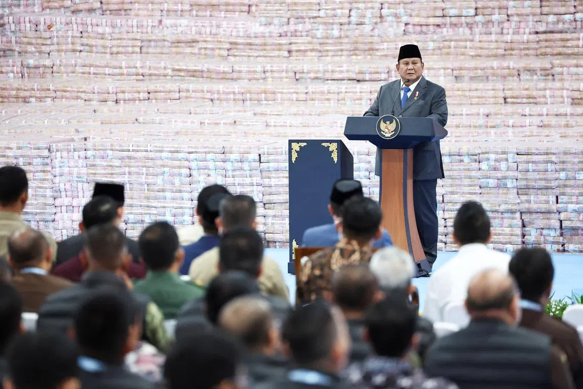 Indonesia's Prabowo calls for criminal charges against firms resisting forest crackdown