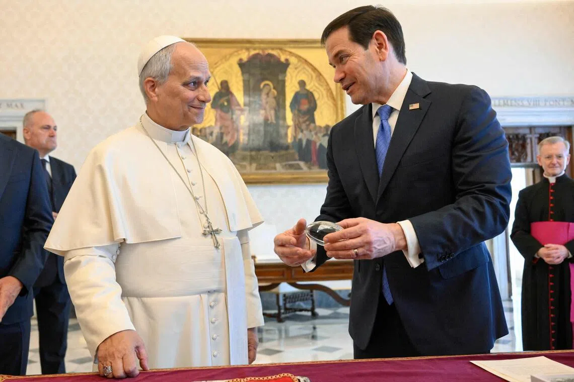 US Secretary of State Marco Rubio's meeting with Pope Leo on May 7 has garnered wide public attention.