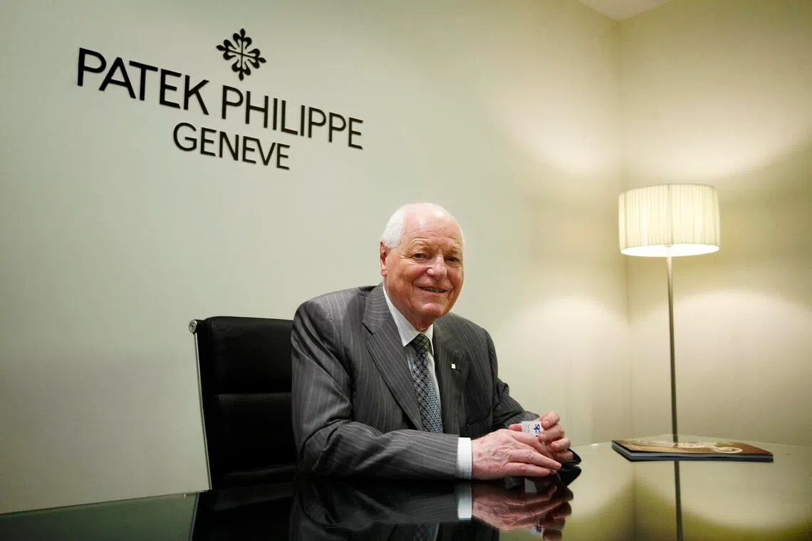 As the third generation of his family to run Patek Philippe, Philippe Stern (seen here in a 2010 photo) introduced new models that pushed the technical boundaries of mechanical watchmaking.