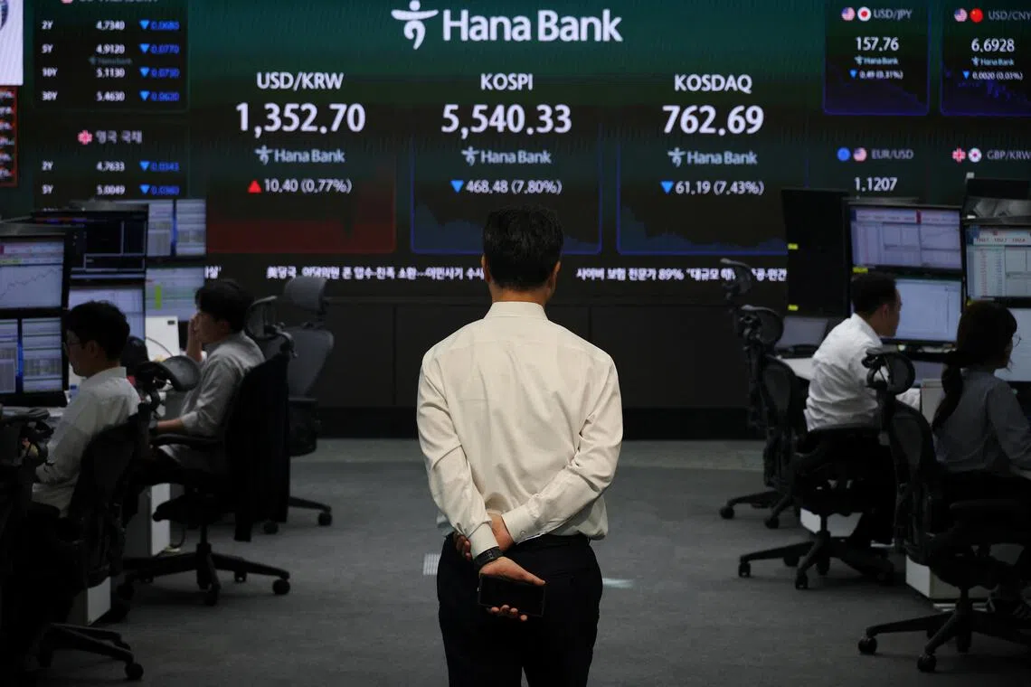Markets were stung after data showed the US consumer price index hit 3.7% in September, sharply up from the previous month and more than the 3.6% forecast.