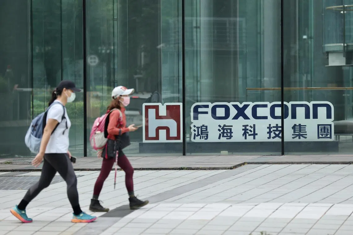 Beijing has launched a probe into tech giant Foxconn over tax and land irregularities. 