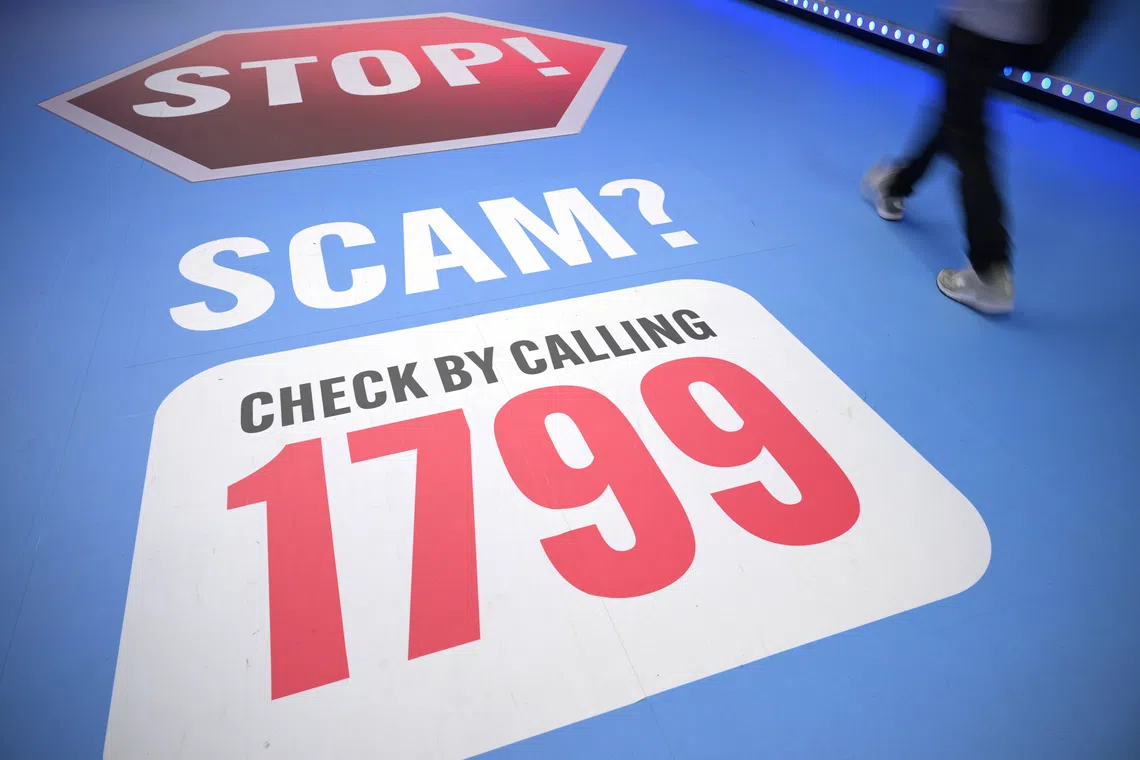 Preliminary investigations revealed that the trio had allegedly acted on instructions of a scam syndicate.