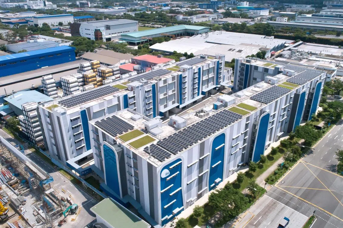 Since the launch of the programme in 2017, solar panels have been deployed at more than 60 buildings across JTC's estates.