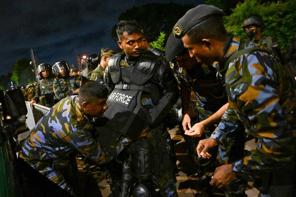 Troops deployed in Sri Lanka to contain prison unrest