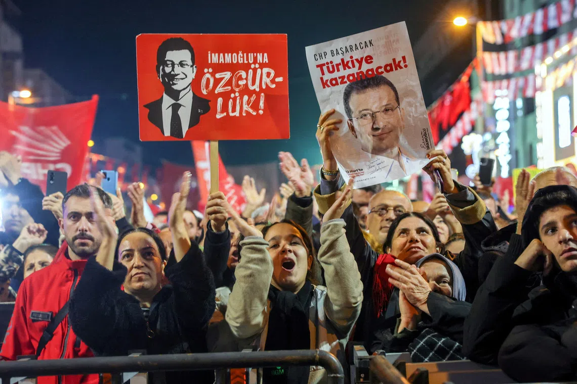 Jailed Istanbul mayor Imamoglu joins new opposition party amid political turmoil