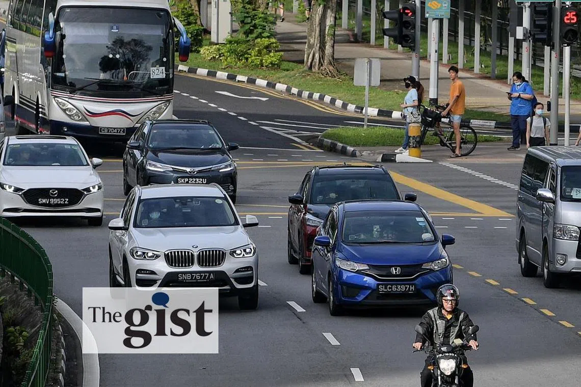 LTA said it would redistribute about 6,000 five-year COEs gradually over the next few quarters. 
