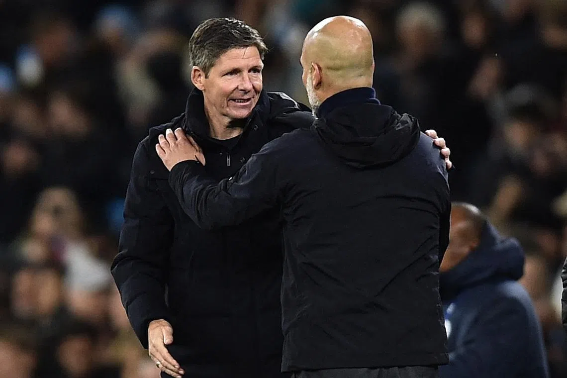 Guardiola hails Foden's spark as Man City stay on Arsenal's heels