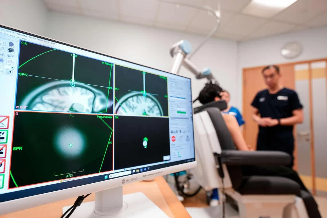 The treatment uses functional magnetic resonance imaging scans with AI-powered algorithms to map brain circuits.