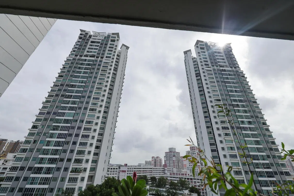 Facade of Bishan Loft at 33 Bishan  street 11, on Feb 28, 2025.
