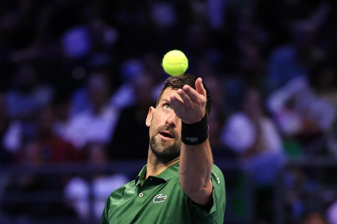 Novak Djokovic has pulled out of the season-ending ATP Finals, which start on Nov 9 in Turin.