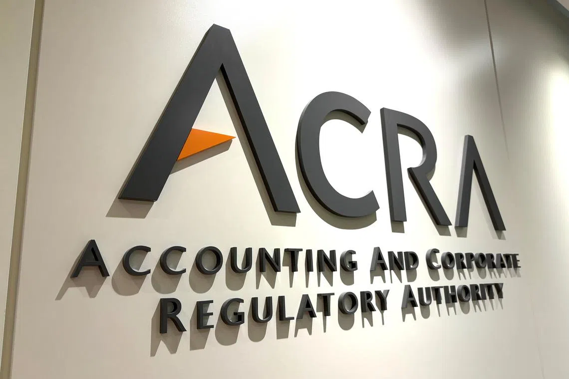In the first six months of 2024, Acra acted against 14 registered filing agents and registered qualified individuals who provide corporate services.