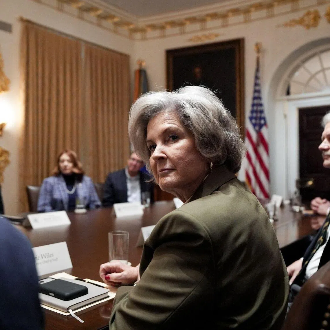 White House chief of staff Susie Wiles had made critical comments about some of President Donald Trump's top aides and opened up about disagreements she has had with the president.