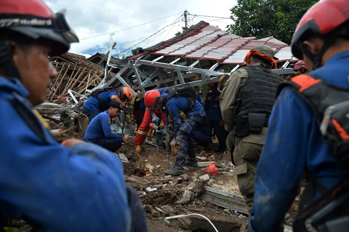 Dozens of rescuers had spent most of Thursday using digging tools and their bare hands to clear debris in the delicate mission.