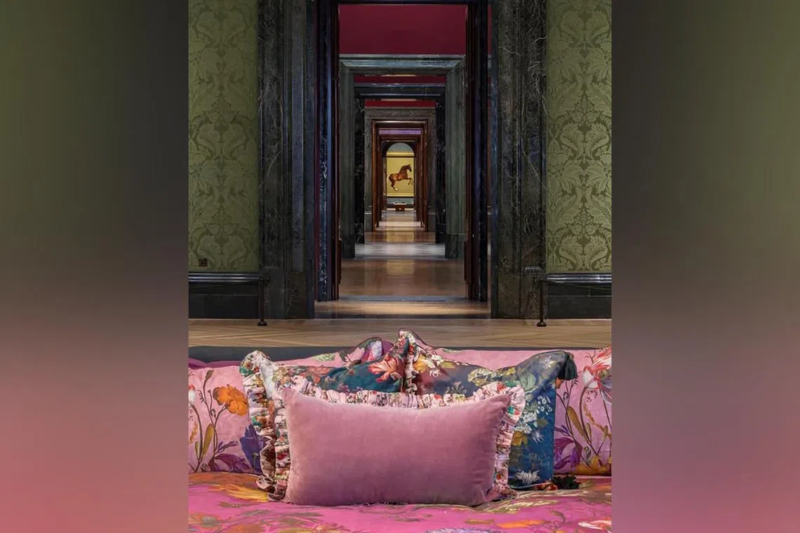 The winner of the competition will wake up to breakfast in bed and the chance to explore the gallery before the crowds arrive.