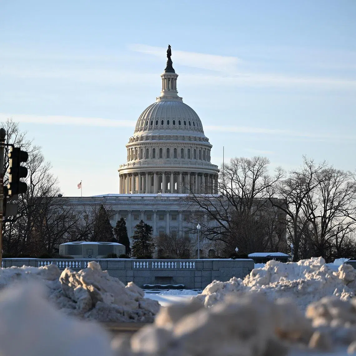 The US government entered a partial shutdown on Jan 31.