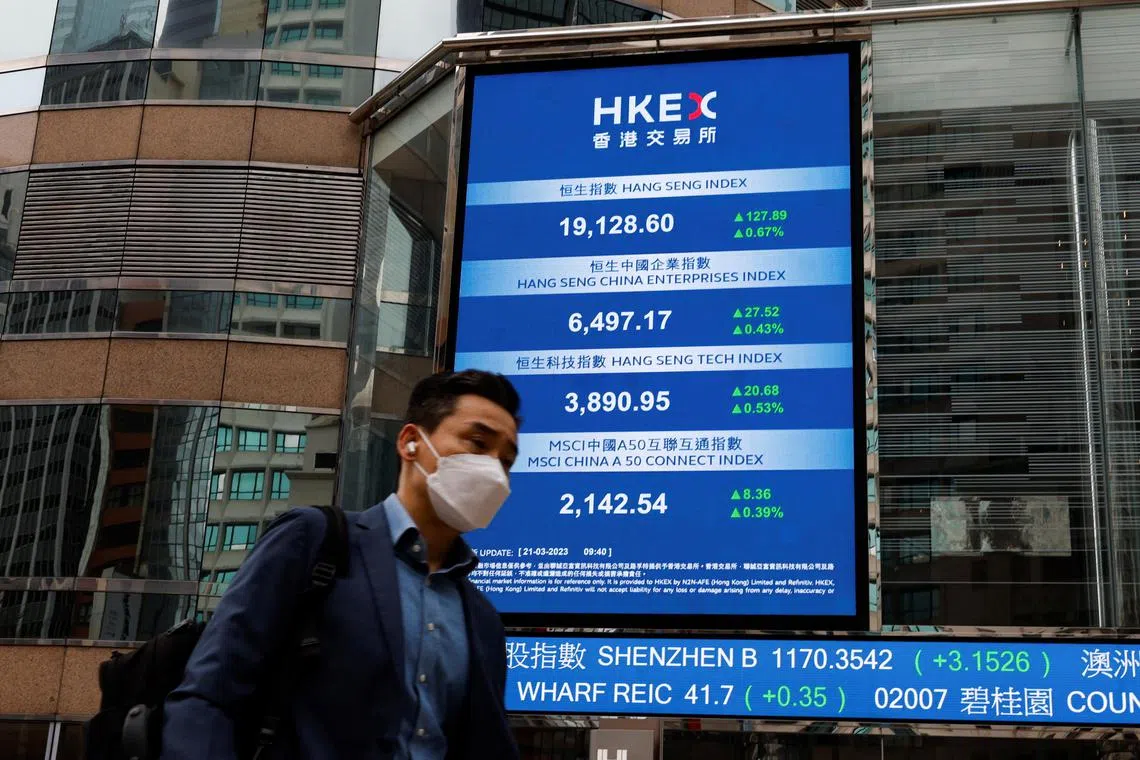 Hong Kong led the way, soaring more than four per cent thanks to a rally in tech firms.