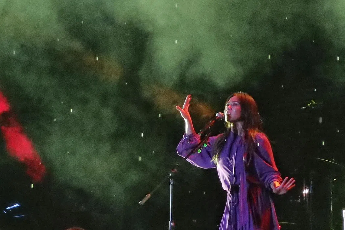 Singaporean singer Tanya Chua said the bone spurs at her spine made it difficult for her to breathe sometimes.