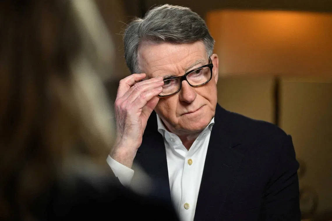 Mr Peter Mandelson said he believed allegations about financial payments to him by Epstein were false.